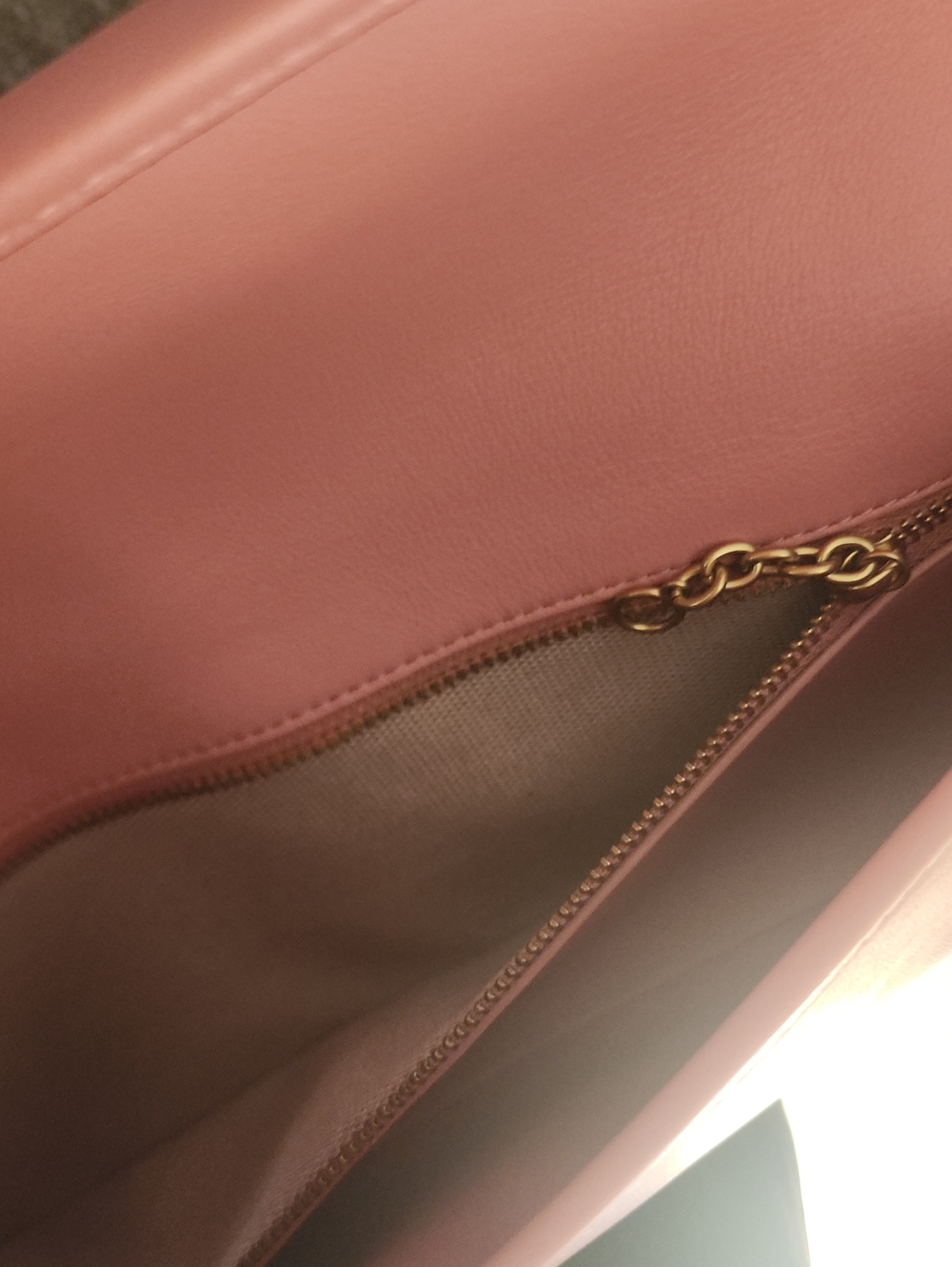 COACH Hamptons Small Leather Shoulder Bag- Pink - Picture 14 of 16